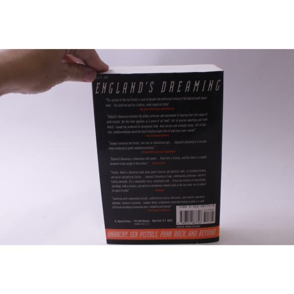 England's Dreaming, Jon Savage, Anarchy, Sex Pistols, Punk Rock, ~ 250826-WH 540 - Picture 2 of 2